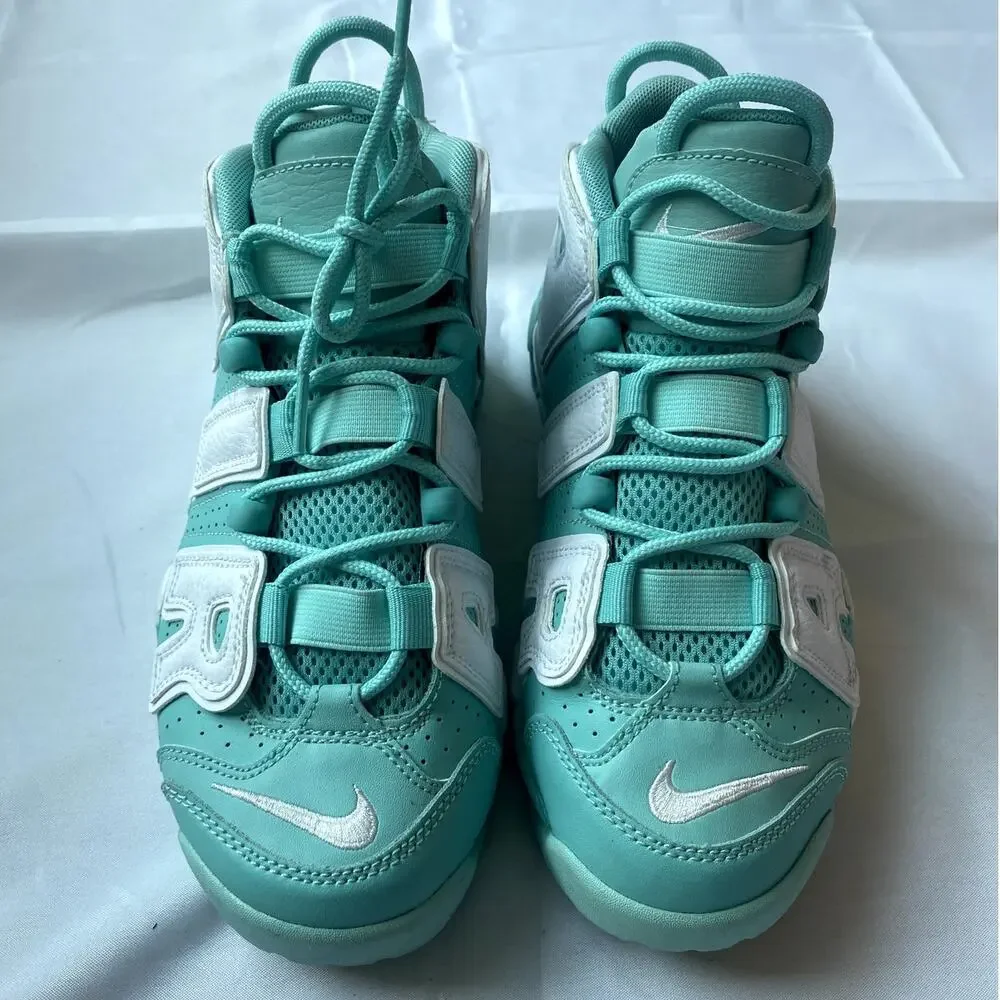 Rare Nike Air Uptempo Island Green Youth SZ 5Y 415082-300